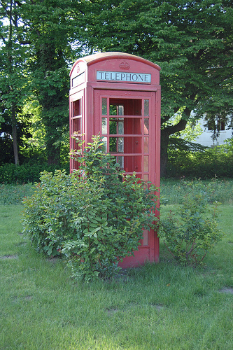 Telephone Booth by Angela Maria