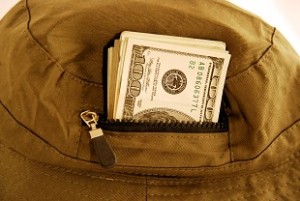 Money in pocket